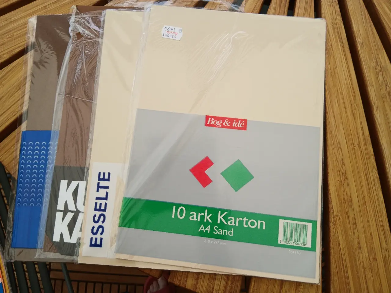 Billede 3 - Karton til papirklip/kort