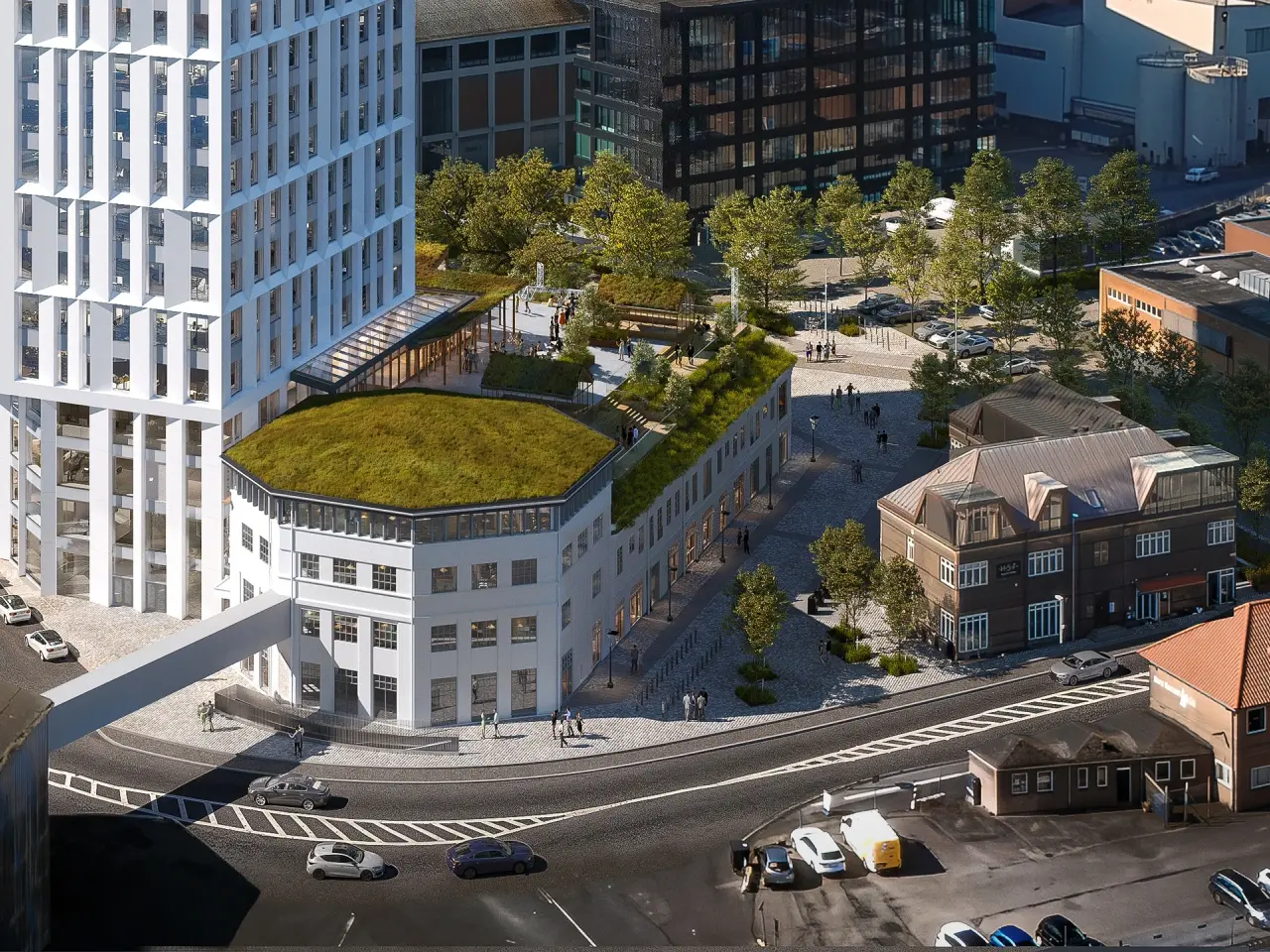 Billede 6 - Lyst og karakterfuldt kontor med havneudsigt