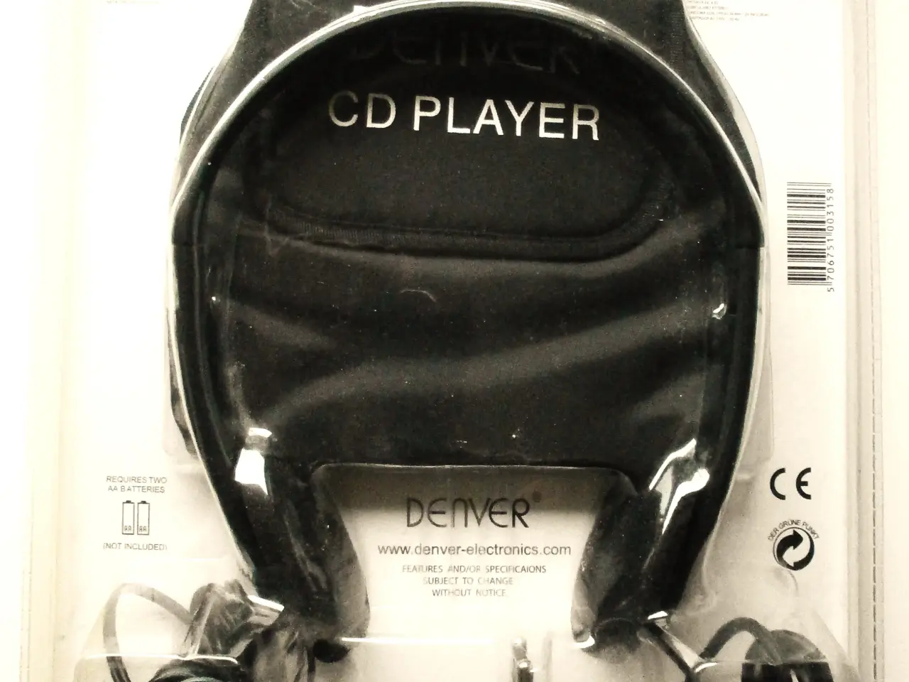 Billede 2 - NY DENVER Bærbar mp3/cd/cd-rw afspiller
