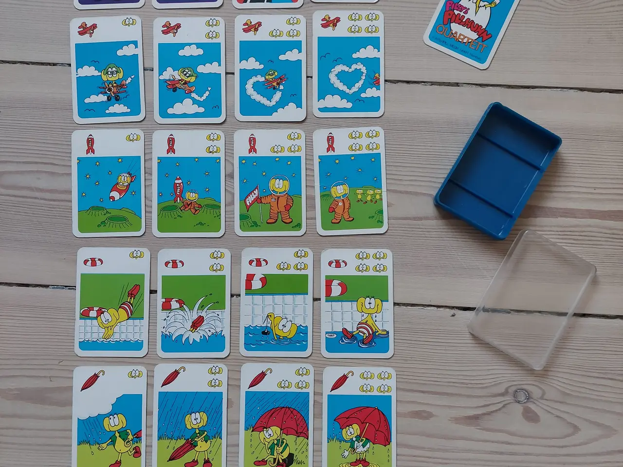 Billede 2 - Pilly Pillhuhn mini quartett retro