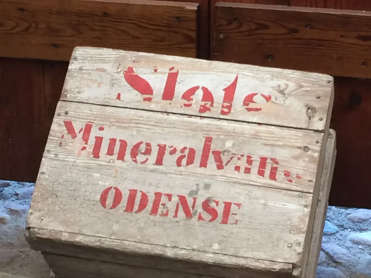 Billede 1 - Gammel sodavandskasse 