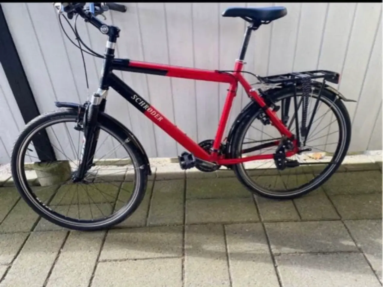 Billede 2 - Schrøder citybike i rød og sort