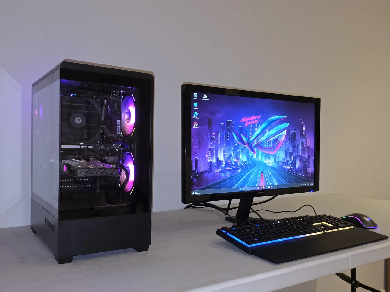 Billede 8 - Asus RTX 3060 O.C Gaming Pc + 24" Gaming Skærm