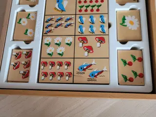 J.Blokland træspil, vintage. Ikke brugt