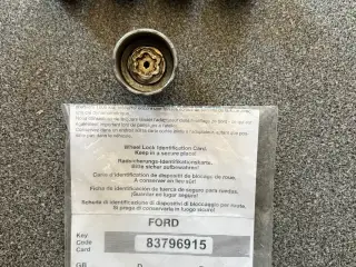 Ford Kuga Låsemøtrik for hjul