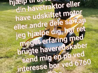Service/små rep tilbydes