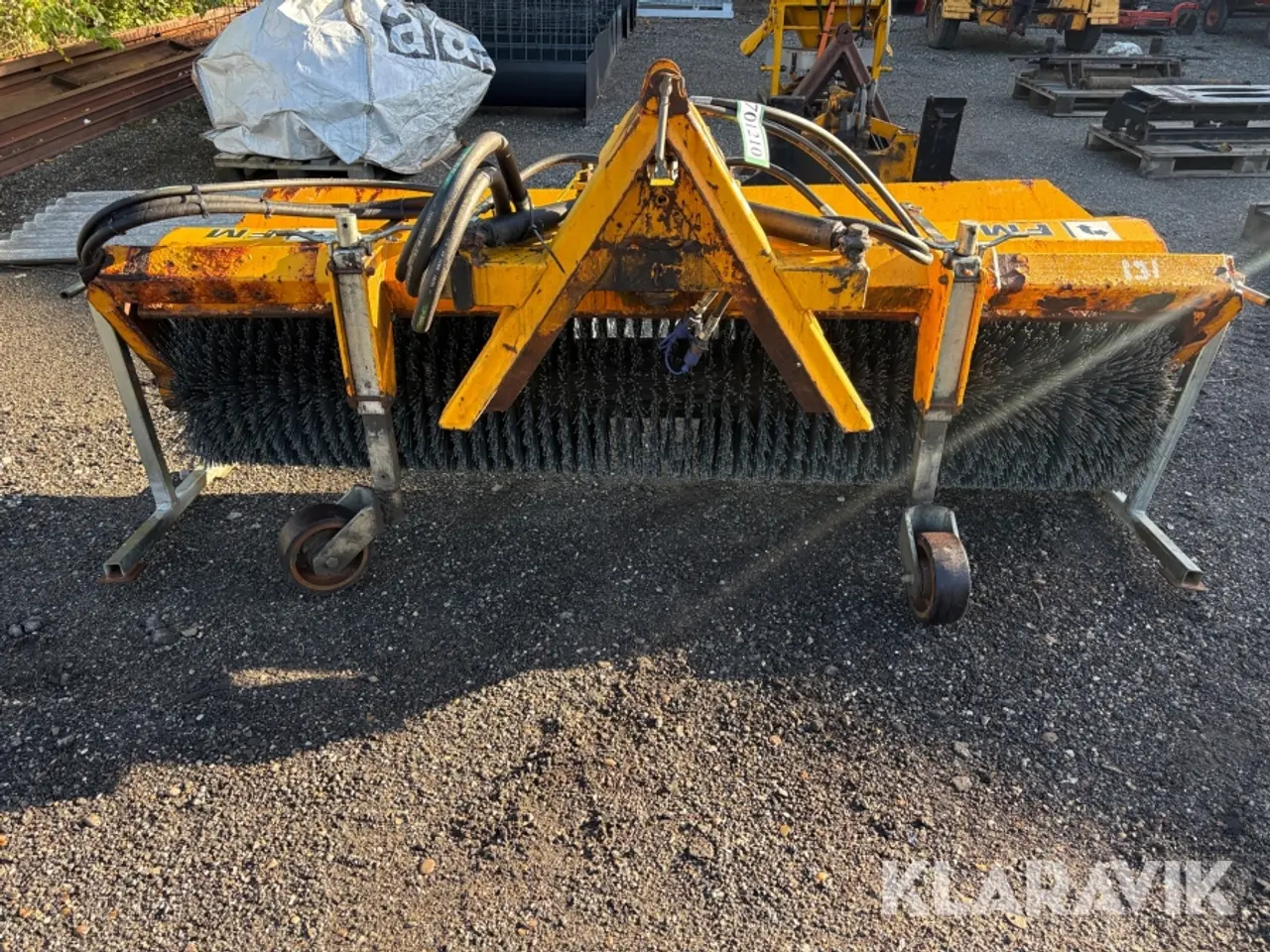 Billede 4 - Hydraulisk kost FM HFA 2,3 meter - til a-ramme
