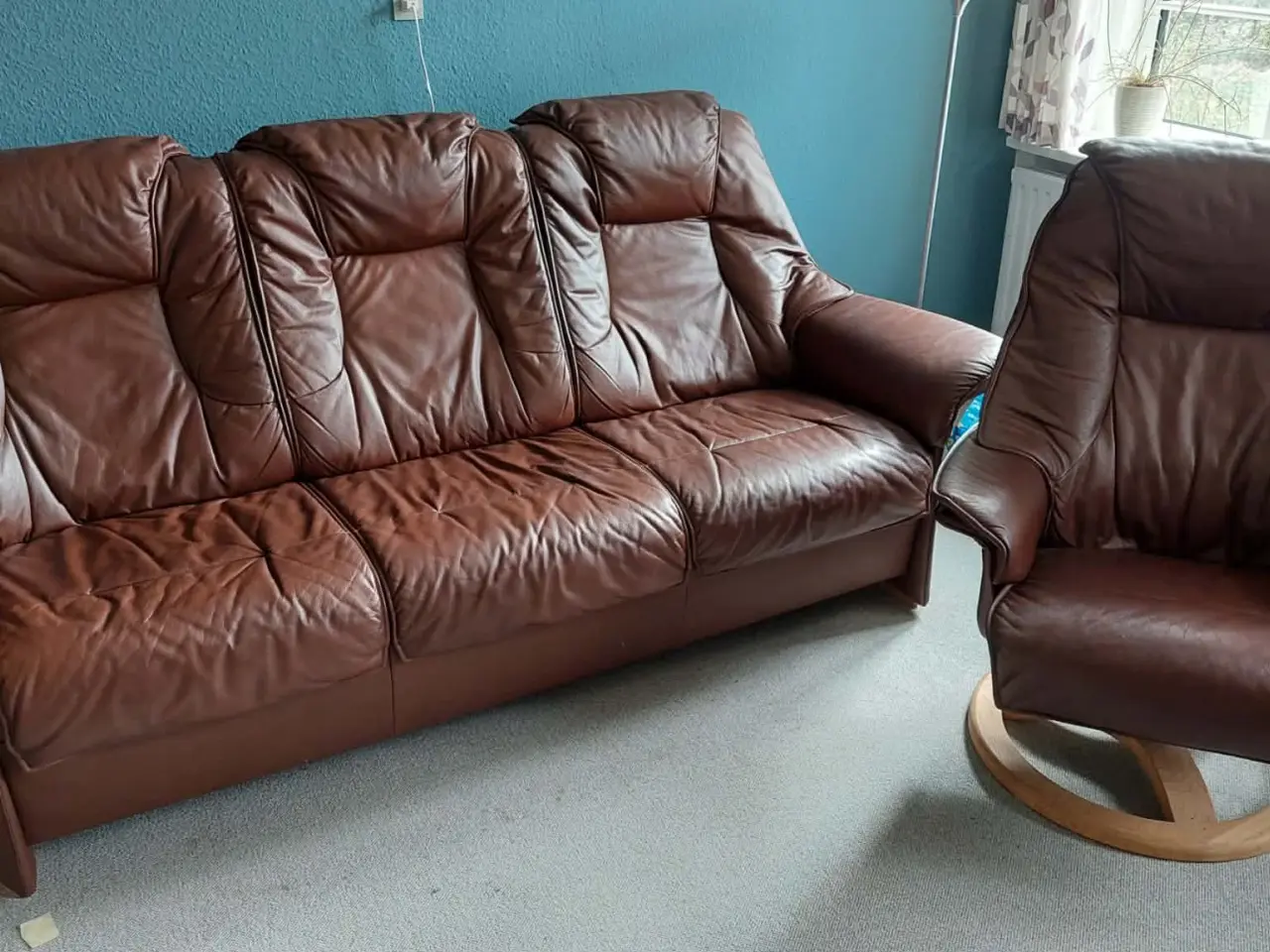 Billede 3 - Sofa og lænestol fra Hjort Knudsen 