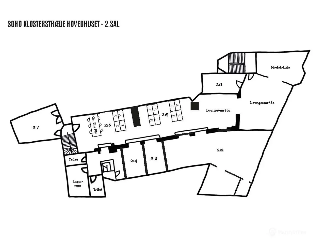 Billede 12 - Kontorer, mødelokaler og Co-working i Indre By