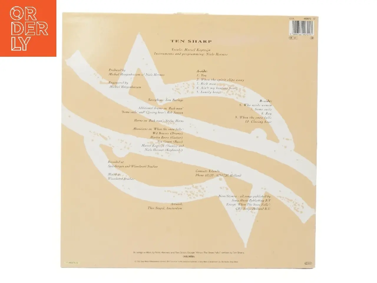 Billede 2 - Ten Sharp album 'Under the Water-Line'