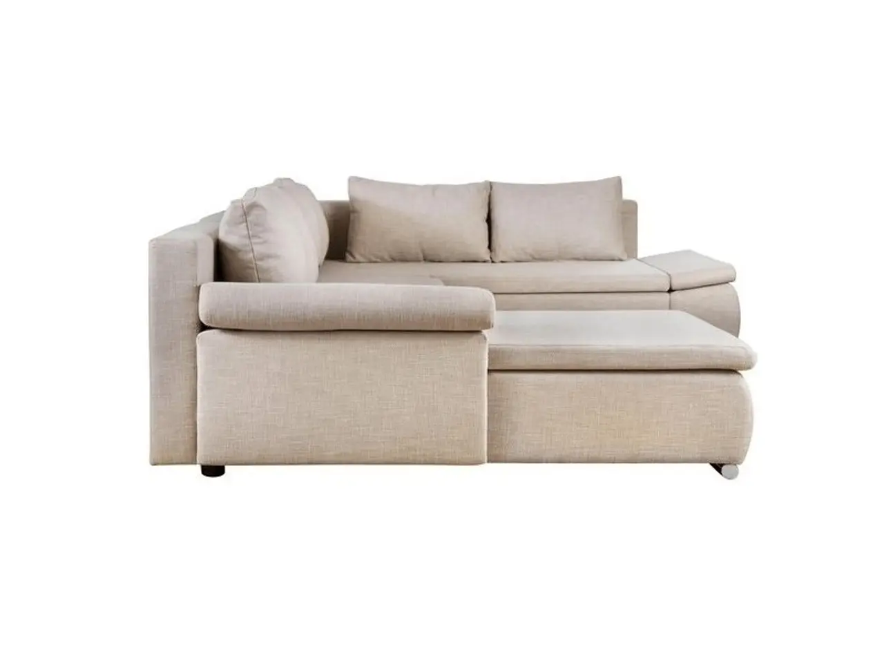 Billede 3 - Romo U-Sofa Vesntrevendt - integreret sovefunktion