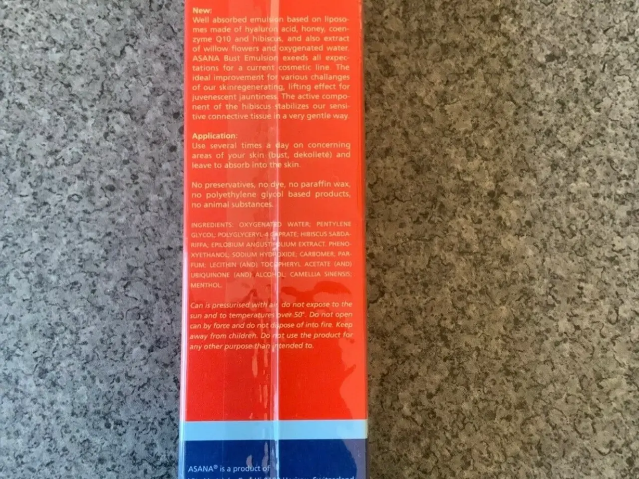 Billede 4 - ASANA Oxygen Bryst Emulsion 150 ml. 