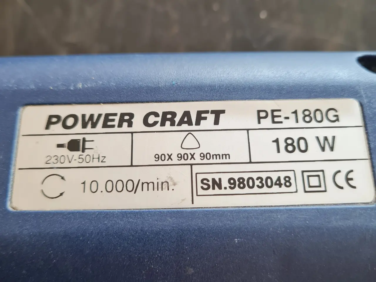 Billede 5 - Trekantsliber Power Craft 230V