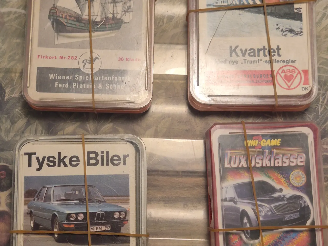 Billede 2 - Bilspil Kvartet kort .