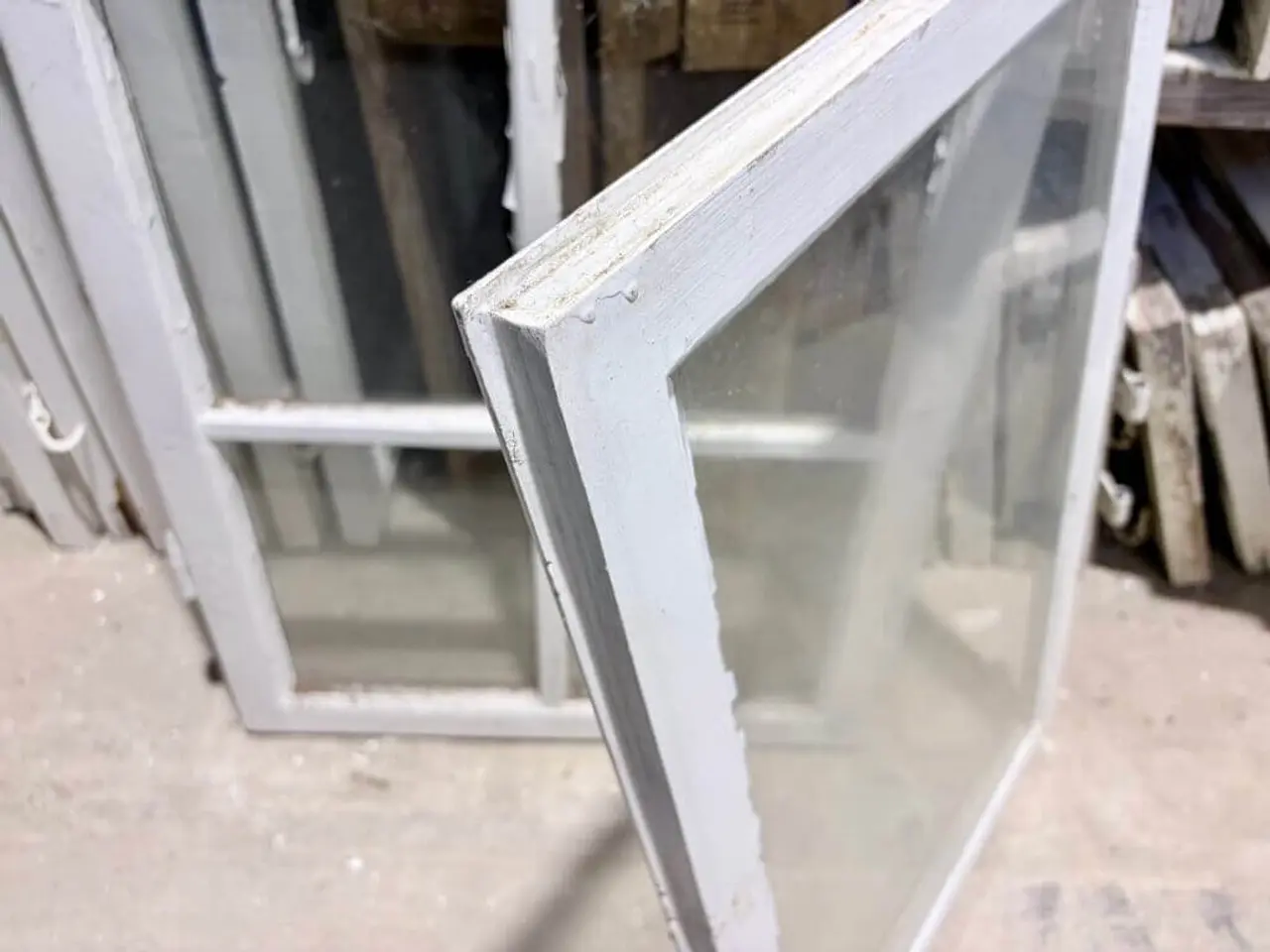 Billede 3 - Original forsatsramme m. float-glas