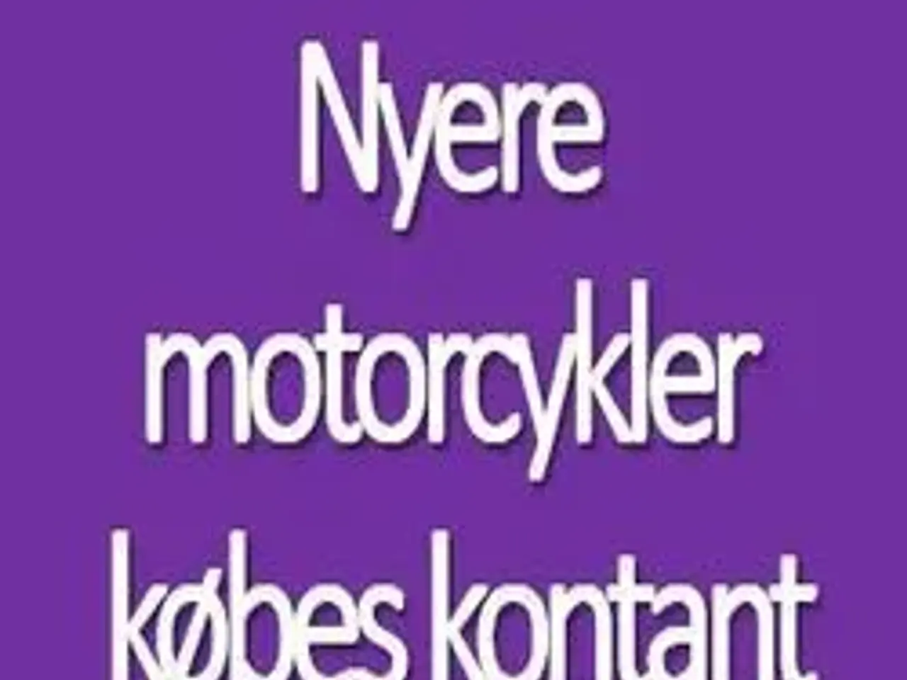 Billede 1 - Nyere motorcykler købes kontant