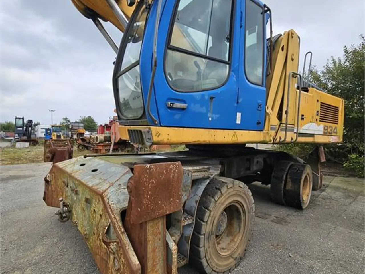 Billede 12 - Liebherr A934 C Litronic - 45 ton - hydr. rotating grab - Video