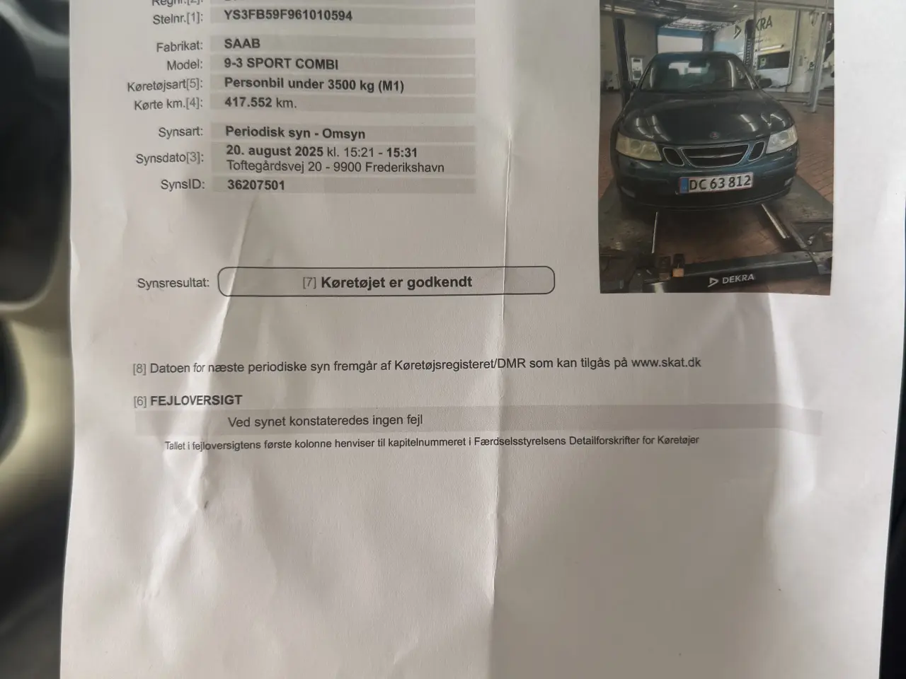 Billede 8 - Saab 9-3 1,8T auto. Stationcar
