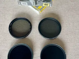 46 mm filtre til objektiver (ND og polarisation)