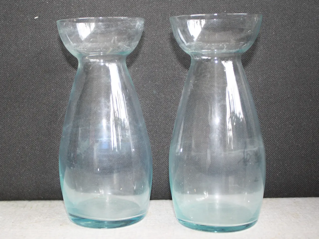 Billede 1 - 2 gamle hyacintglas