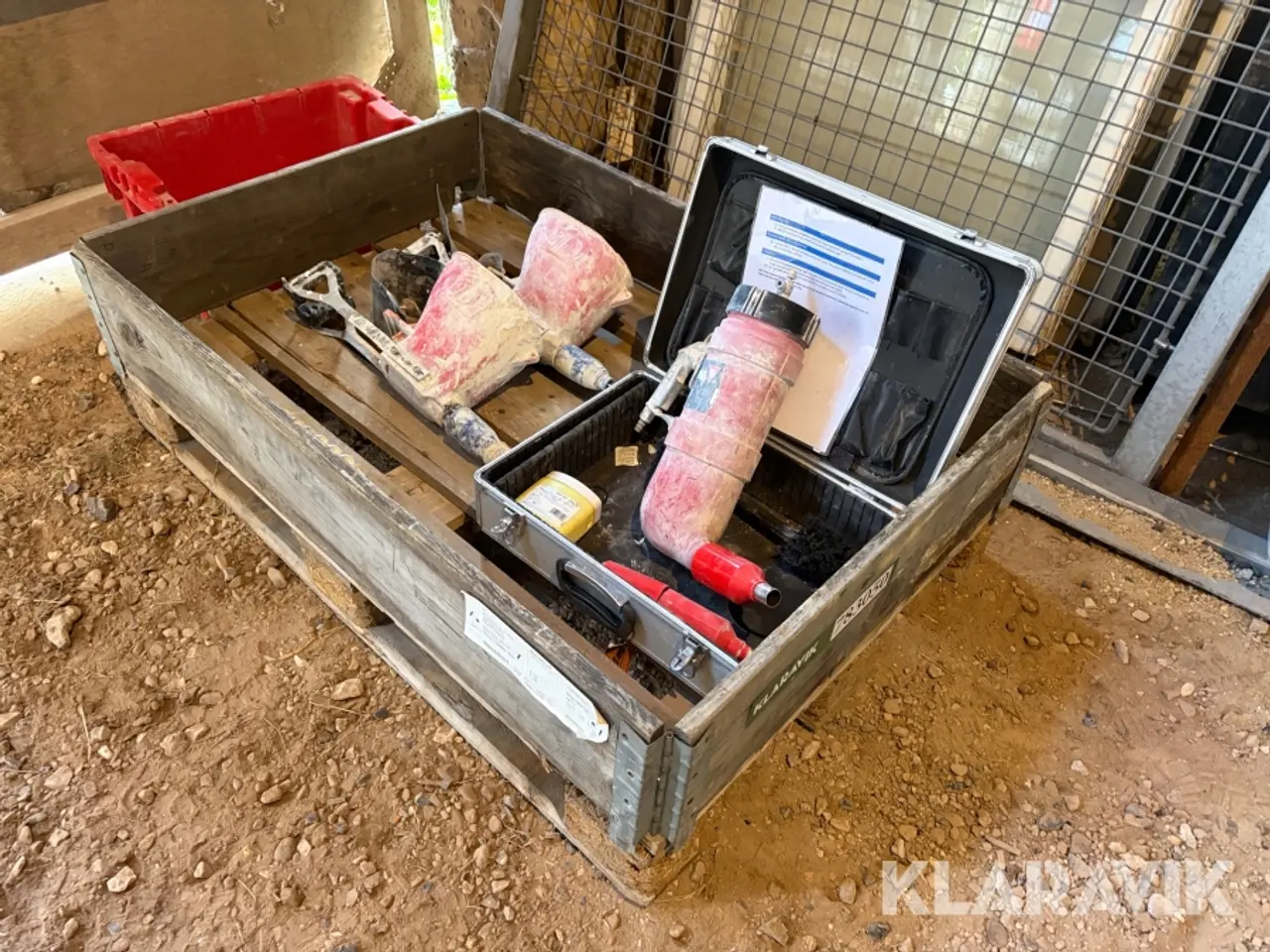 Billede 3 - Mørtelpistoler med Eskimo mørtelfugepistol og tilbehør HD / Eskimo Ukendt