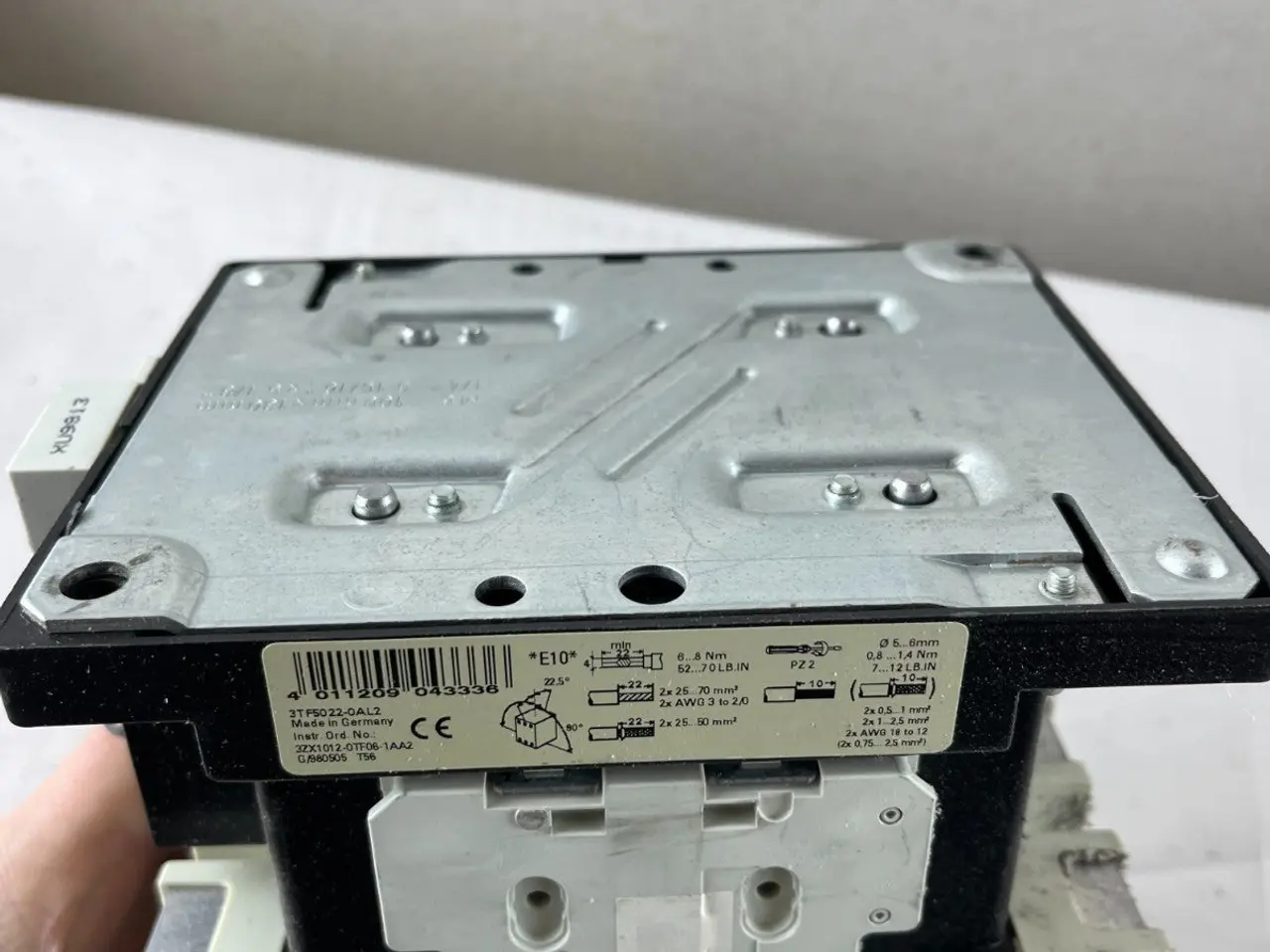 Billede 11 - Siemens 3TF50 World Series Power kontaktor 3-Pole