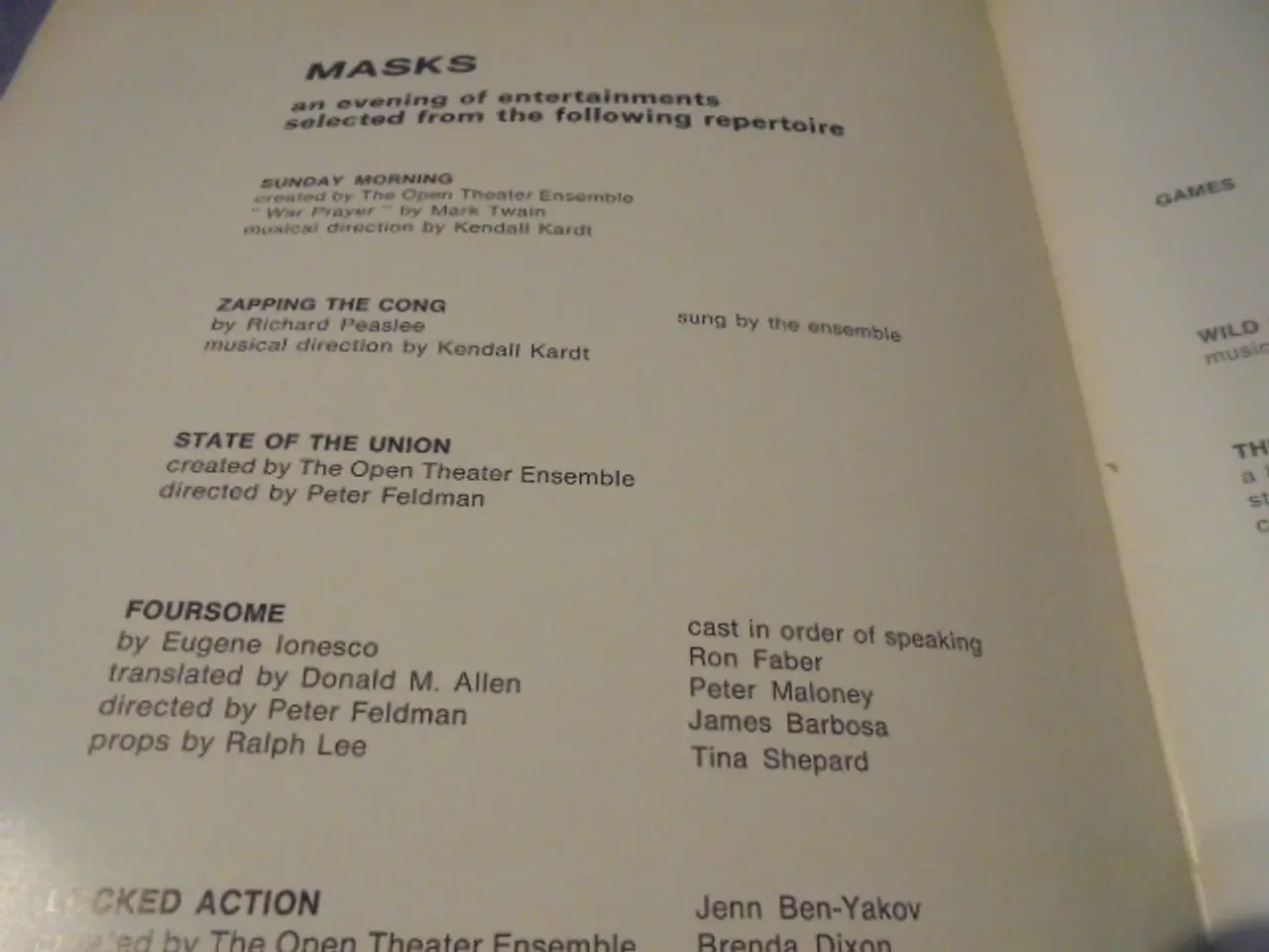 Billede 3 - The Open Theater – Europe 1968