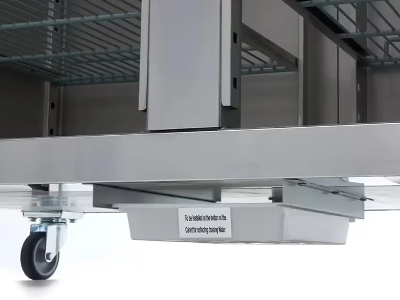 Billede 8 - Industrikøleskab med glasdør 1200L – rustfrit stal