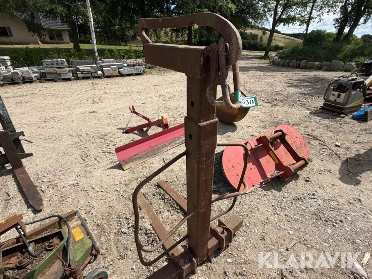 Billede 2 - Gafler til Kran Hema
