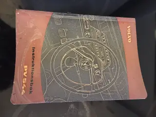 Volvo PV 544, instruktionsbog