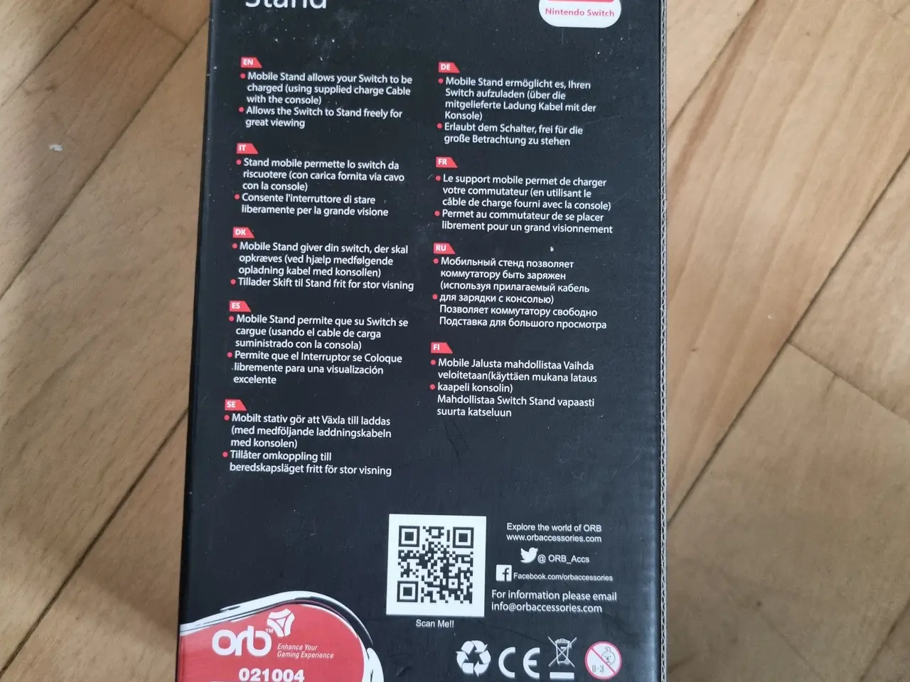 Billede 2 - ORB Stander til Nintendo Switch