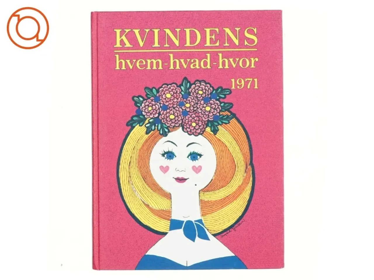 Billede 1 - Kvindens hvem-hvad-hvor 1971 (bog)