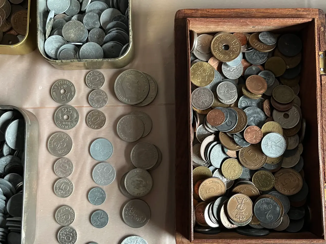 Billede 2 - Mønter danske / udlands