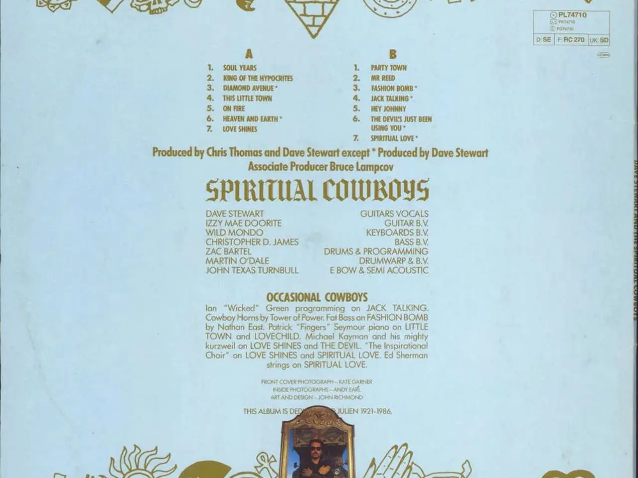 Billede 2 - Dave Stewart & Spiritual Cowboys