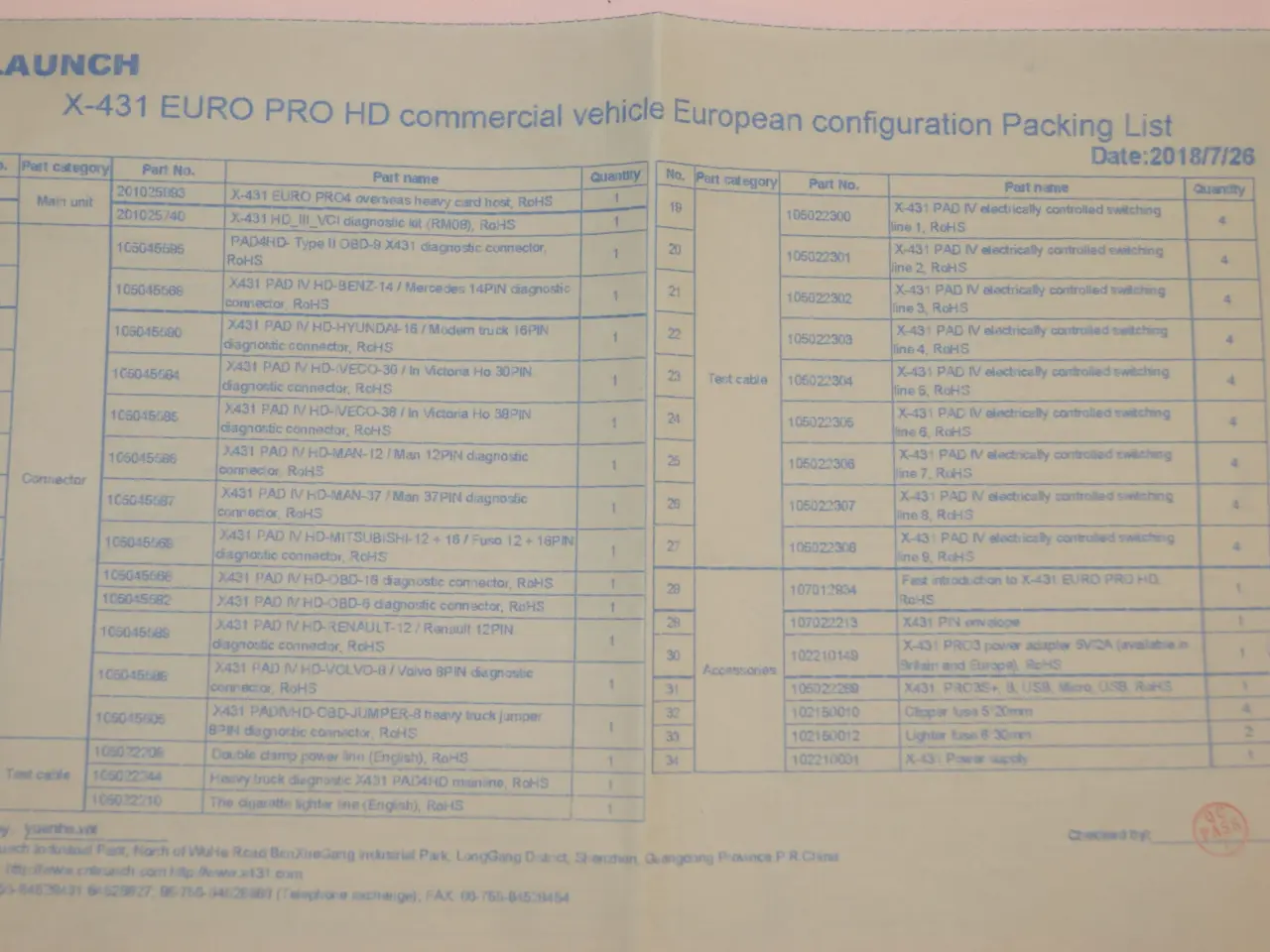 Billede 2 - Lastbil og bus HD Pakke for personvogns tester X431 Euro Pro 4 & X431 Euro Pro 5