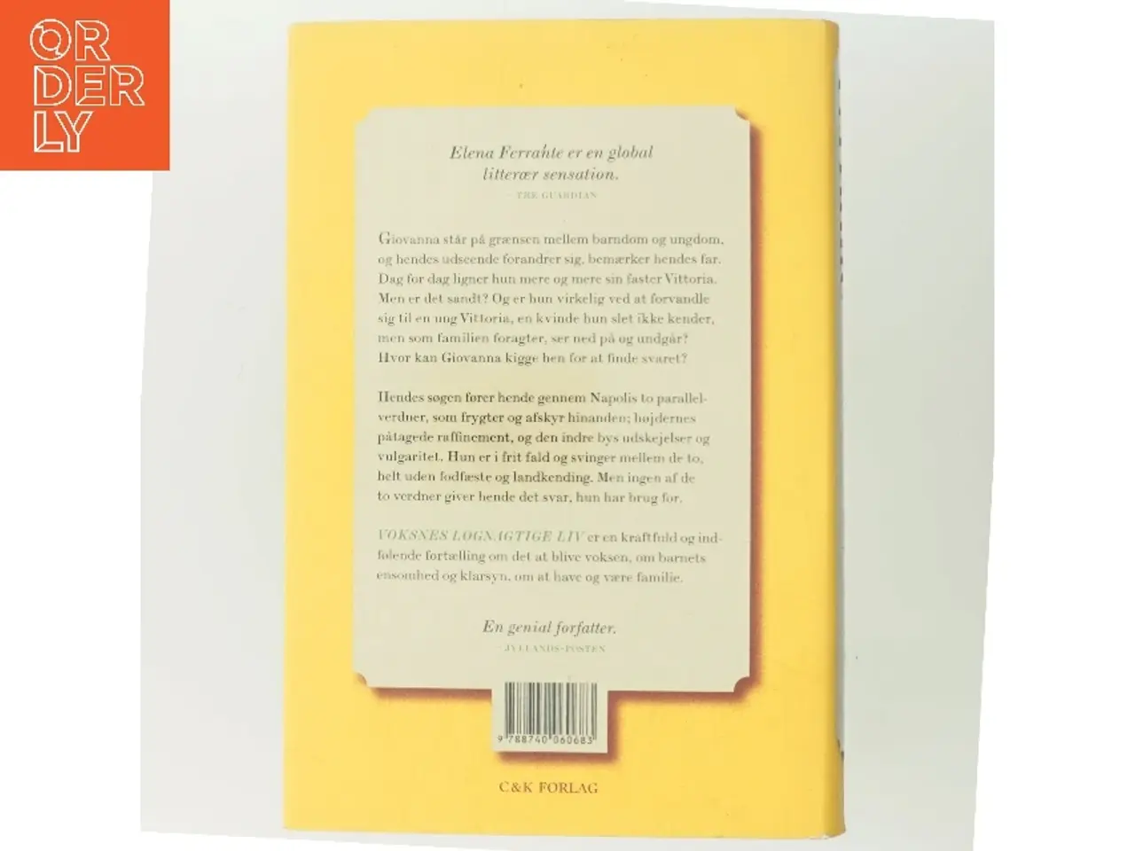 Billede 3 - Voksnes løgnagtige liv af Elena Ferrante (Bog)