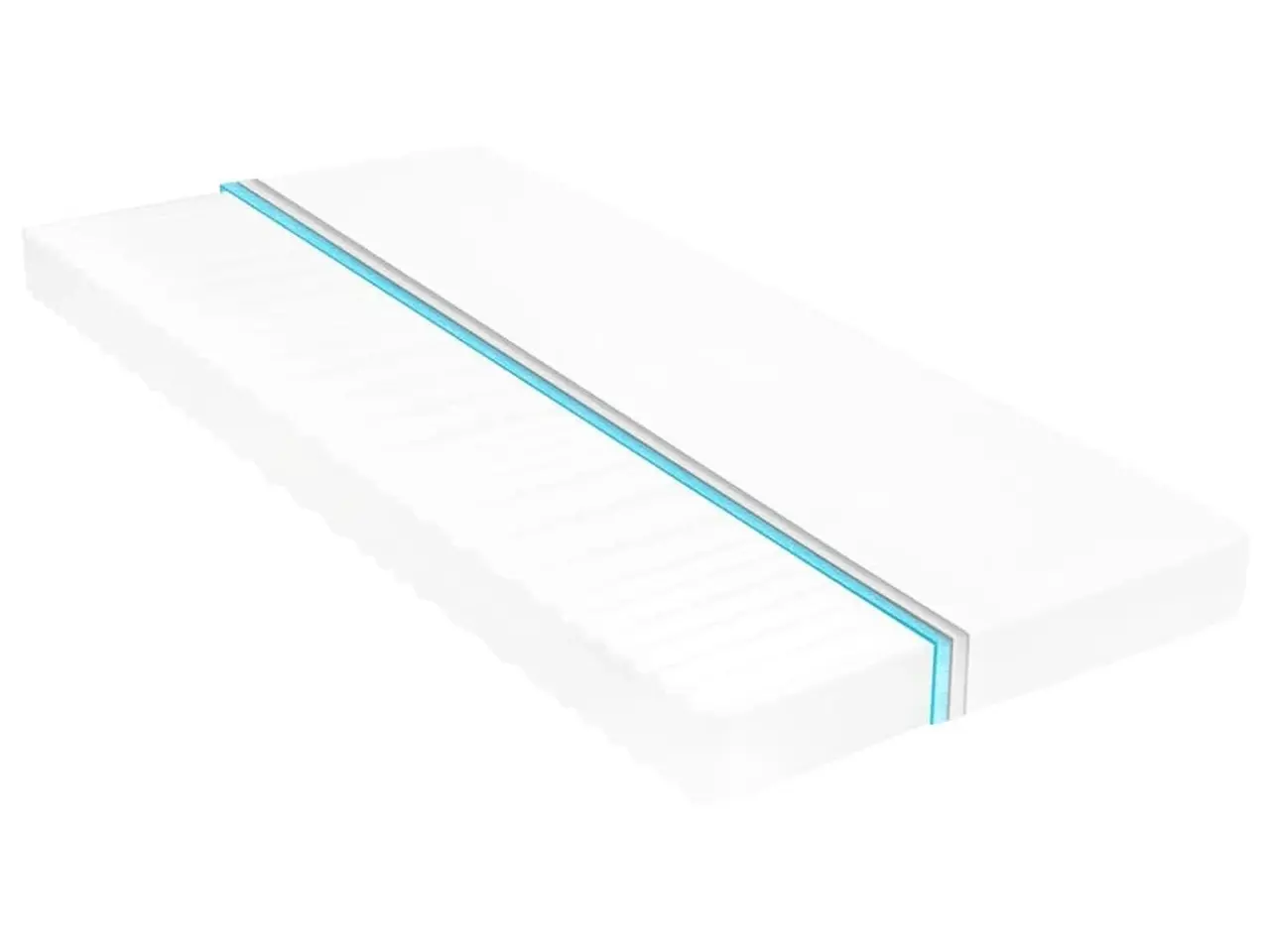 Billede 1 - Gæstemadras 80 x 200 cm - 7 zoner, 10 cm, H2/H3