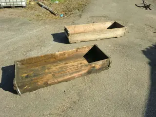 Gamle trækasser