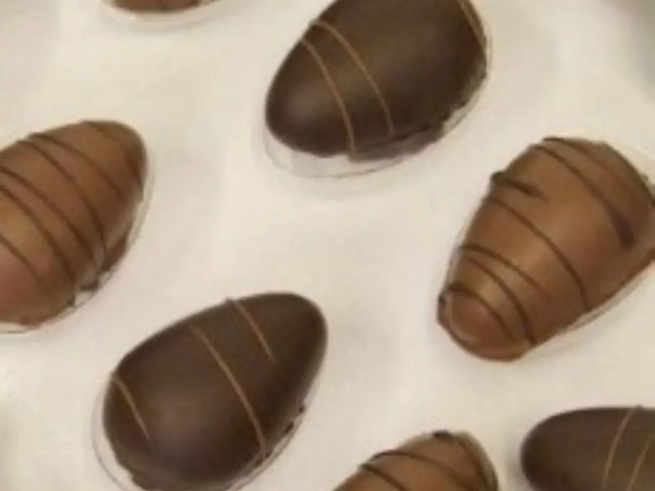 Billede 1 - 3 ubrugte chokoladeforme til påskeæg