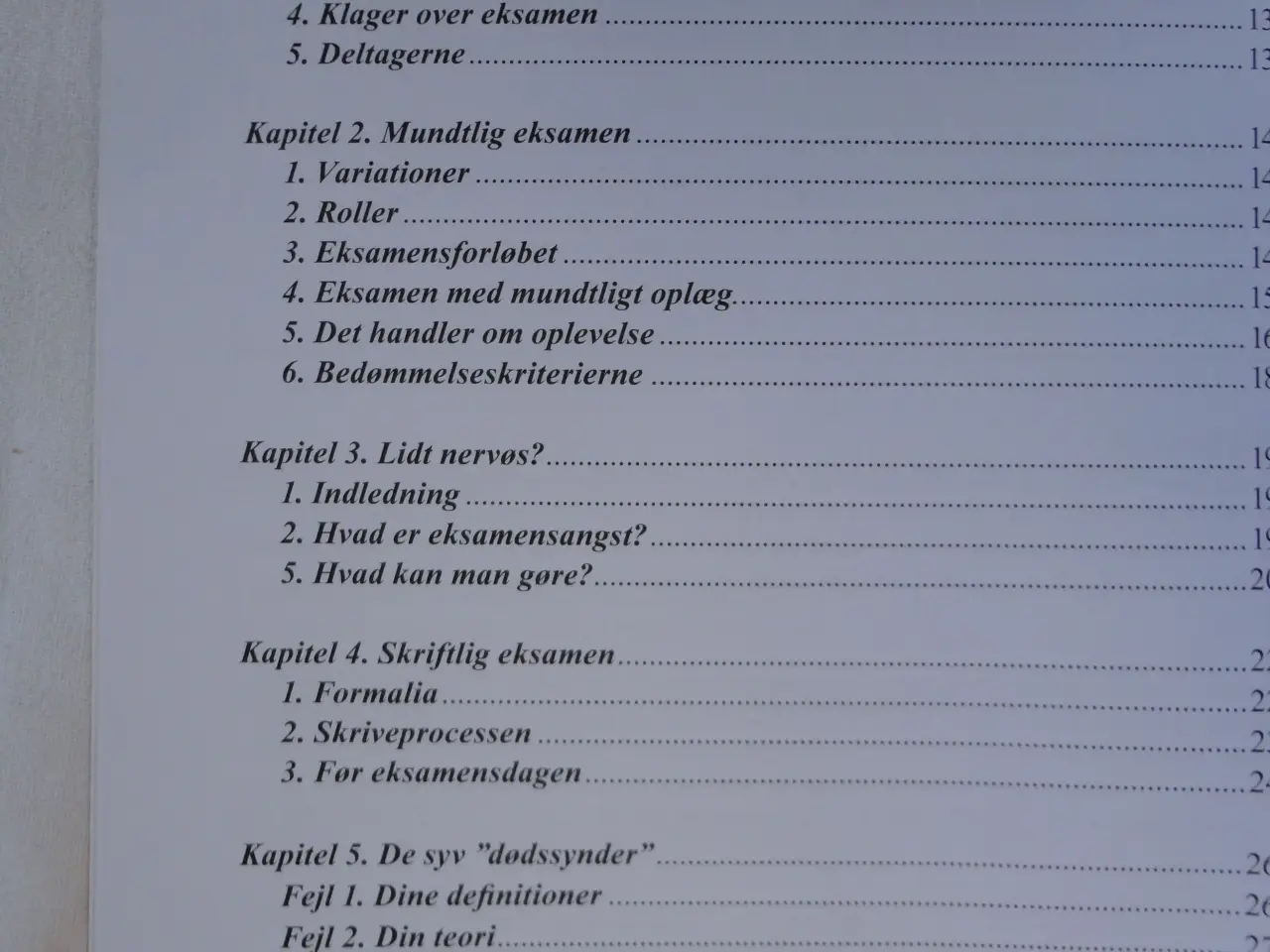 Billede 2 - Eksamen Bogen -