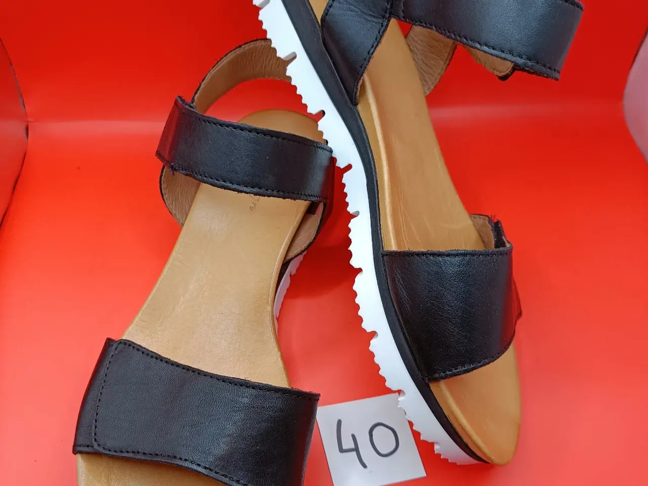 Billede 7 - Shoedesign Copenhagen Toscana sandaler i blødt 