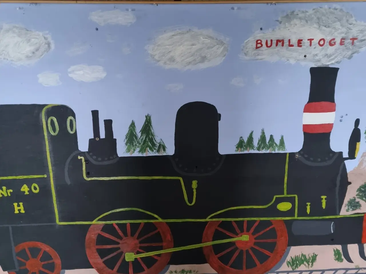 Billede 4 - Mega stort tog billede