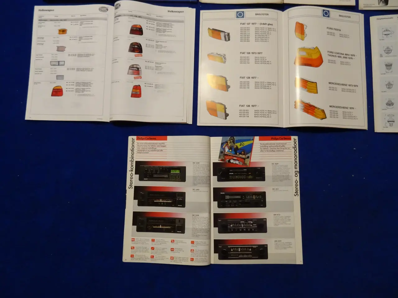 Billede 6 - Reservedelskataloger, Hella,Wahler,Saturnus,Philli