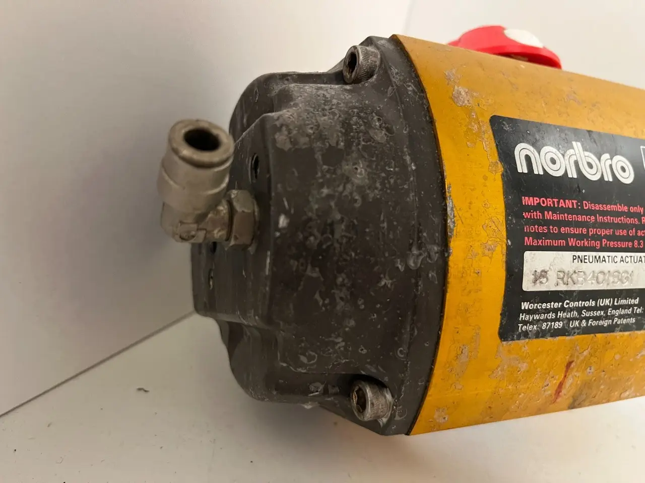 Billede 4 - Norbro 40R Pneumatic Actuator RKB40-1SG1 EOB RF -