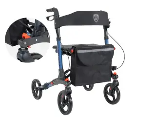 Lindebjerg Rollator HF 150 Smart klik - Metal blå