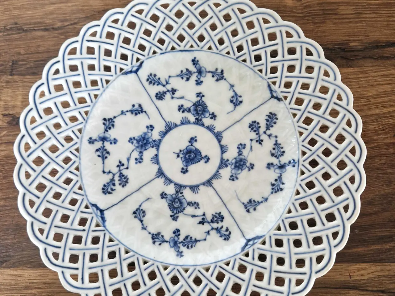 Billede 1 - Antik Royal Copenhagen dobbelt helblonde tallerken
