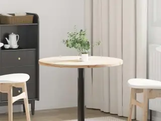 Bordplade Ø70x2,5 cm massivt fyrretræ