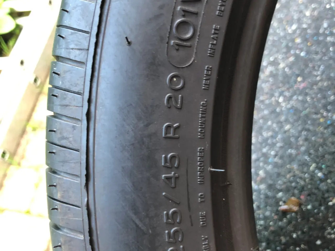 Billede 2 - 100€  NYT 255/45/20  Michelin sommerdæk 