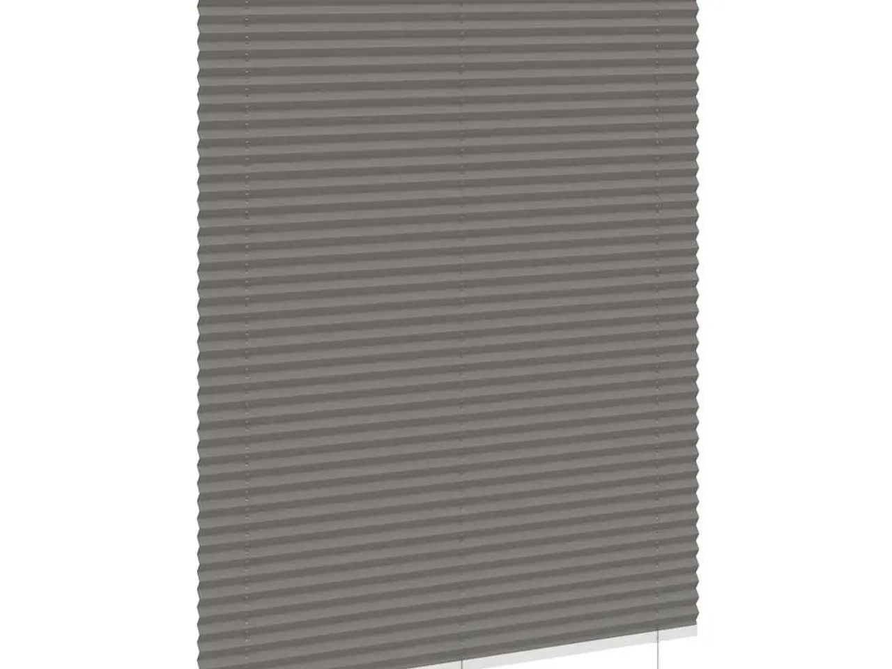 Billede 4 - Plisségardin antracit 110 x 150 cm - stofbredde 109,4 cm