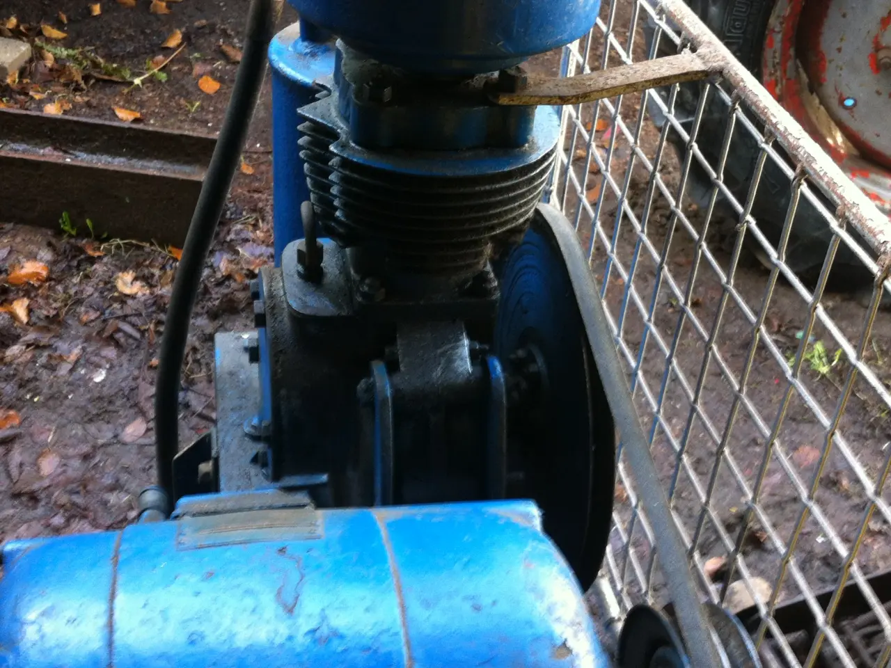 Billede 3 - Kompressor med 380 Volt elmotor